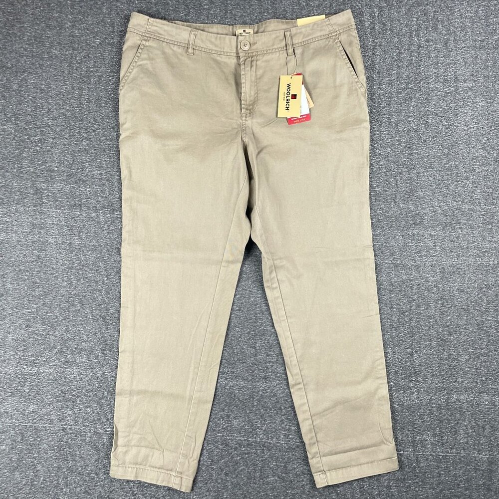 Woolrich Pants Womens  Size12 Sunday Chino Work Office Casual Minimal Career